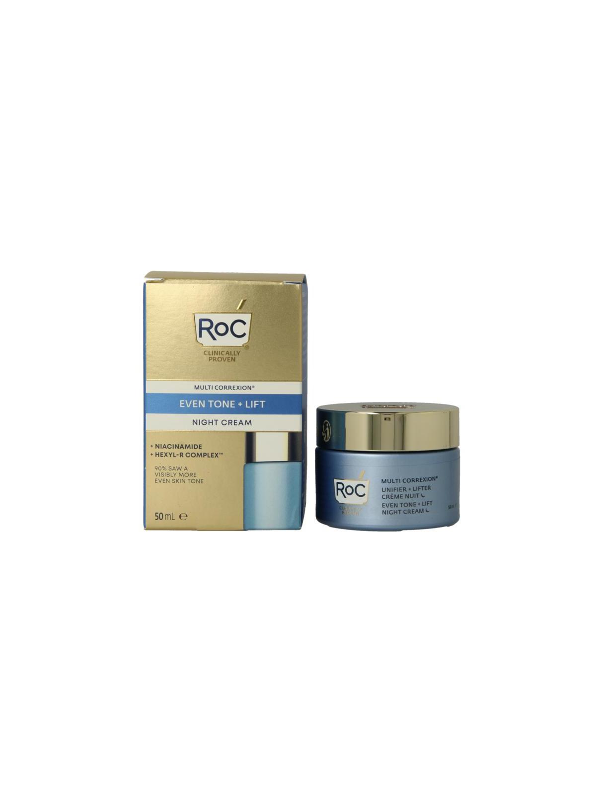 Multi correxion even tone+lift night cream
