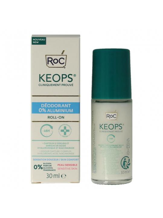 Keops deodorant roll-on 0% aluminium