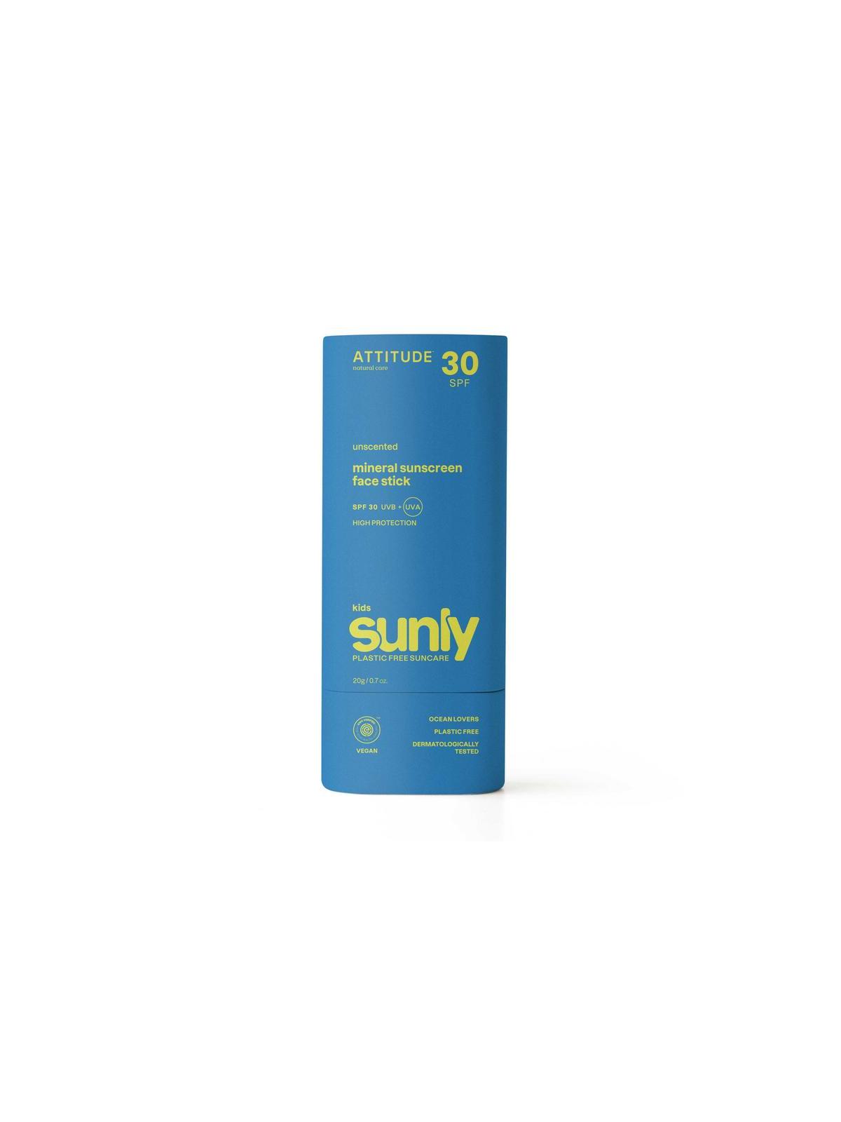 Sunly gezichtszonnebrandstick kids SPF30