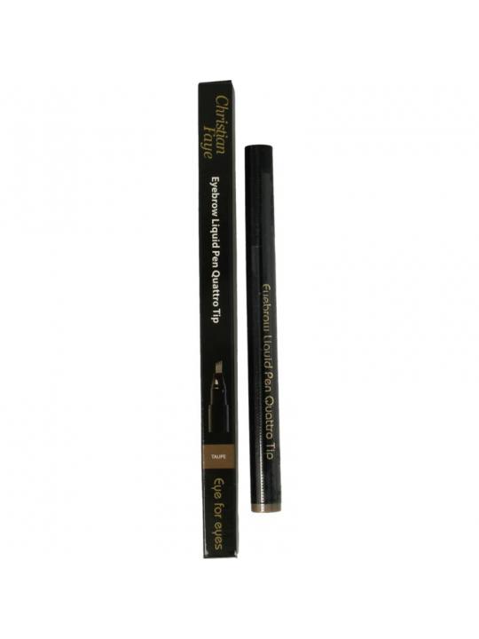 Eyebrow liquid pen quattro tip taupe