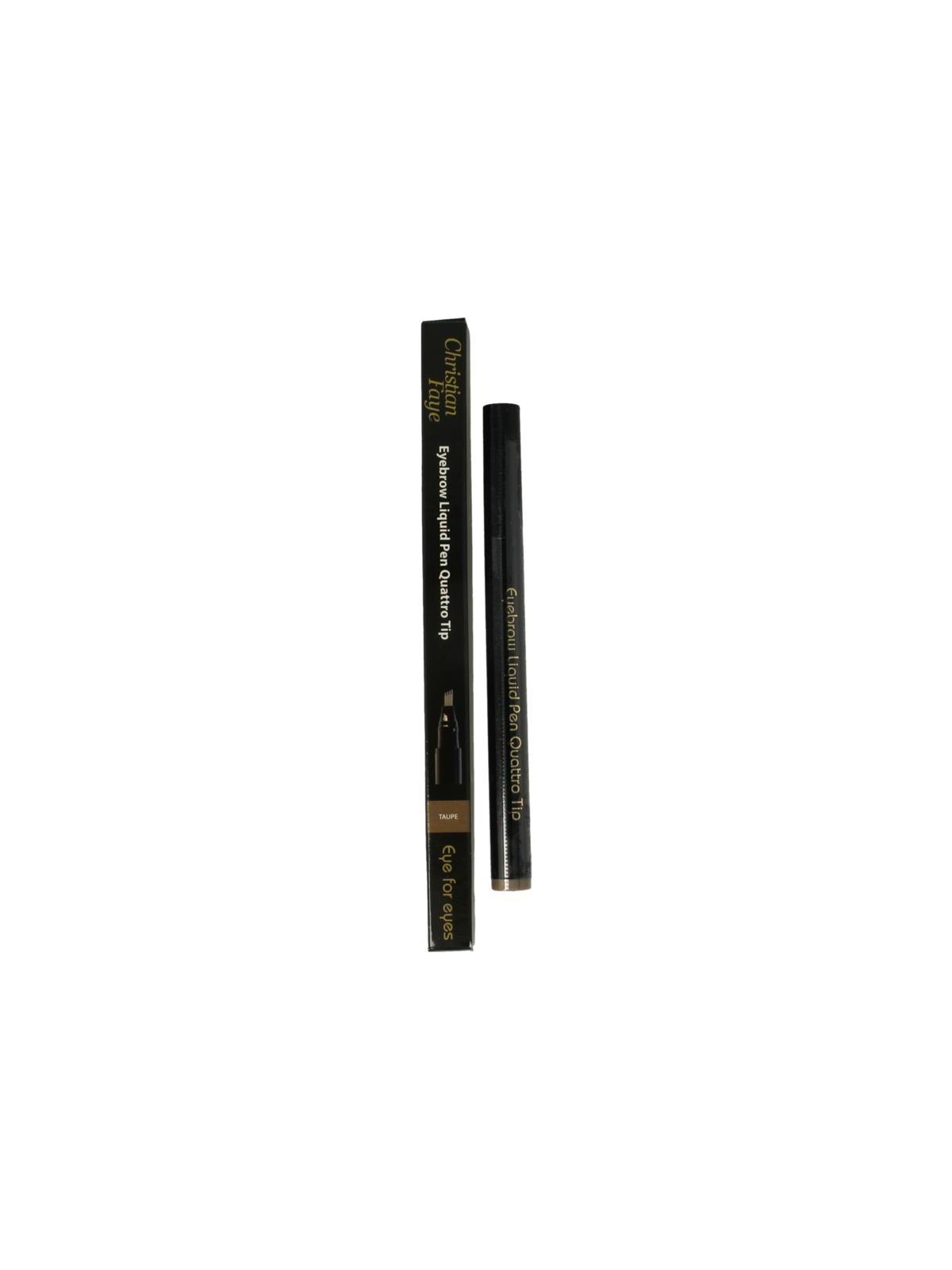 Eyebrow liquid pen quattro tip taupe