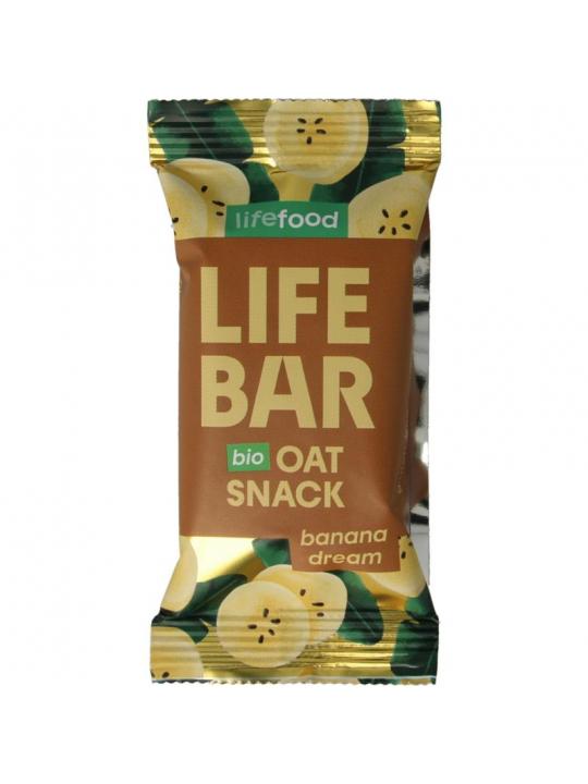 Lifebar oatsnack banana dream bio