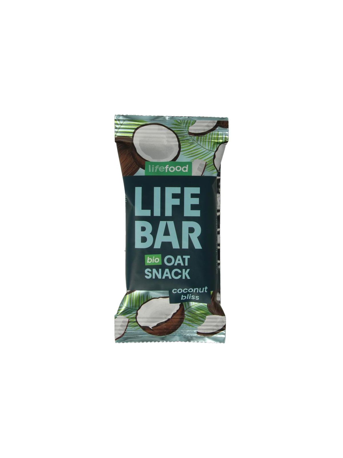 Lifebar oatsnack kokos bliss bio