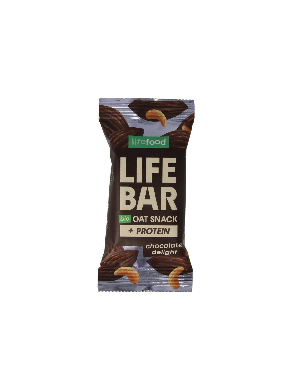 Lifebar oatsnack proteine chocolate delight bio