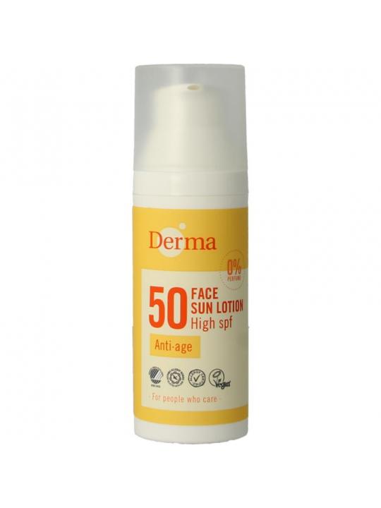 Sun face lotion SPF50