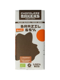 Brazil hazelnoot 65% puur demeter bio