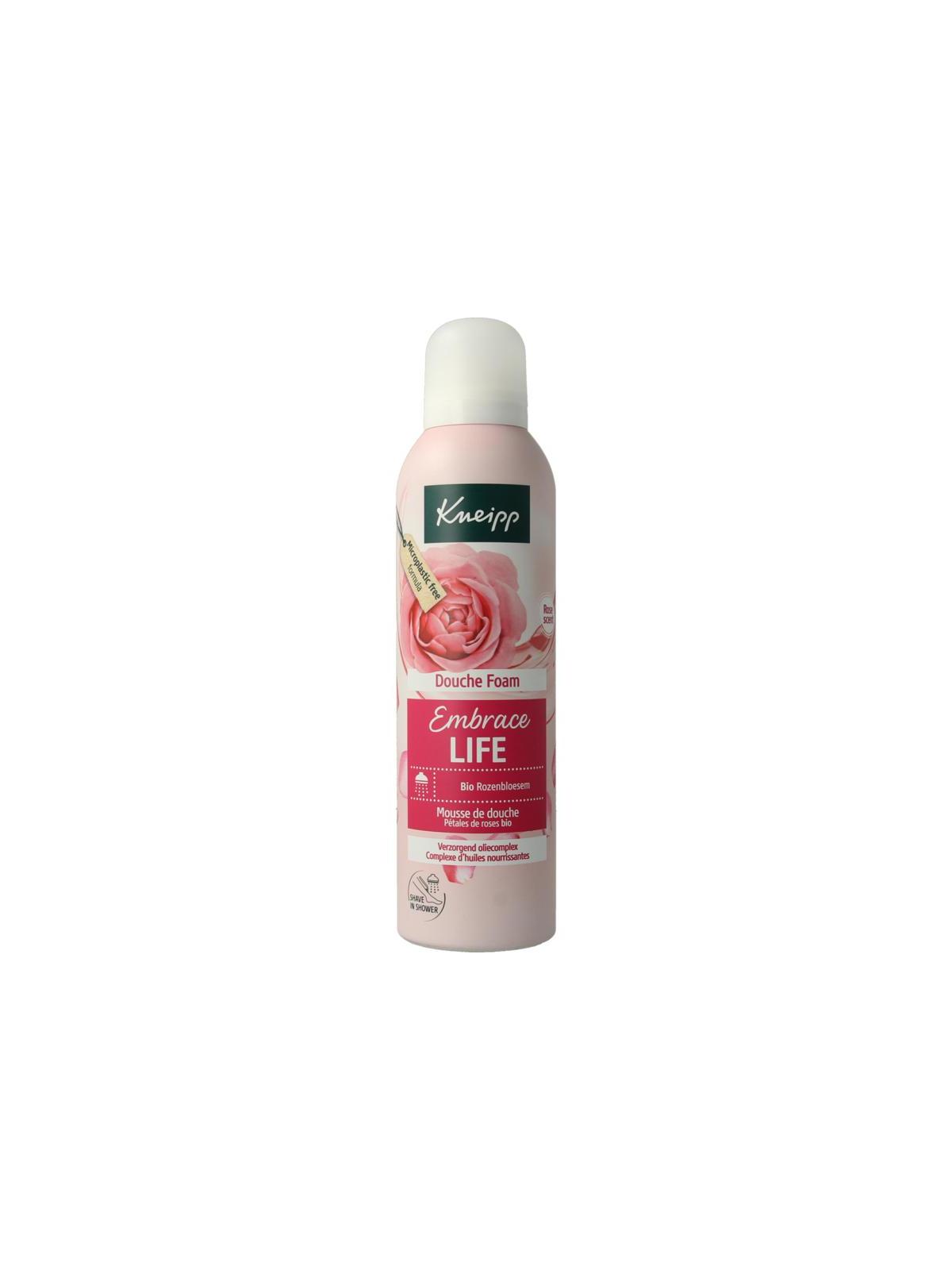 Douche foam embrace life