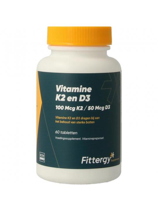 K2 (100mcg) en D3 (50mcg)