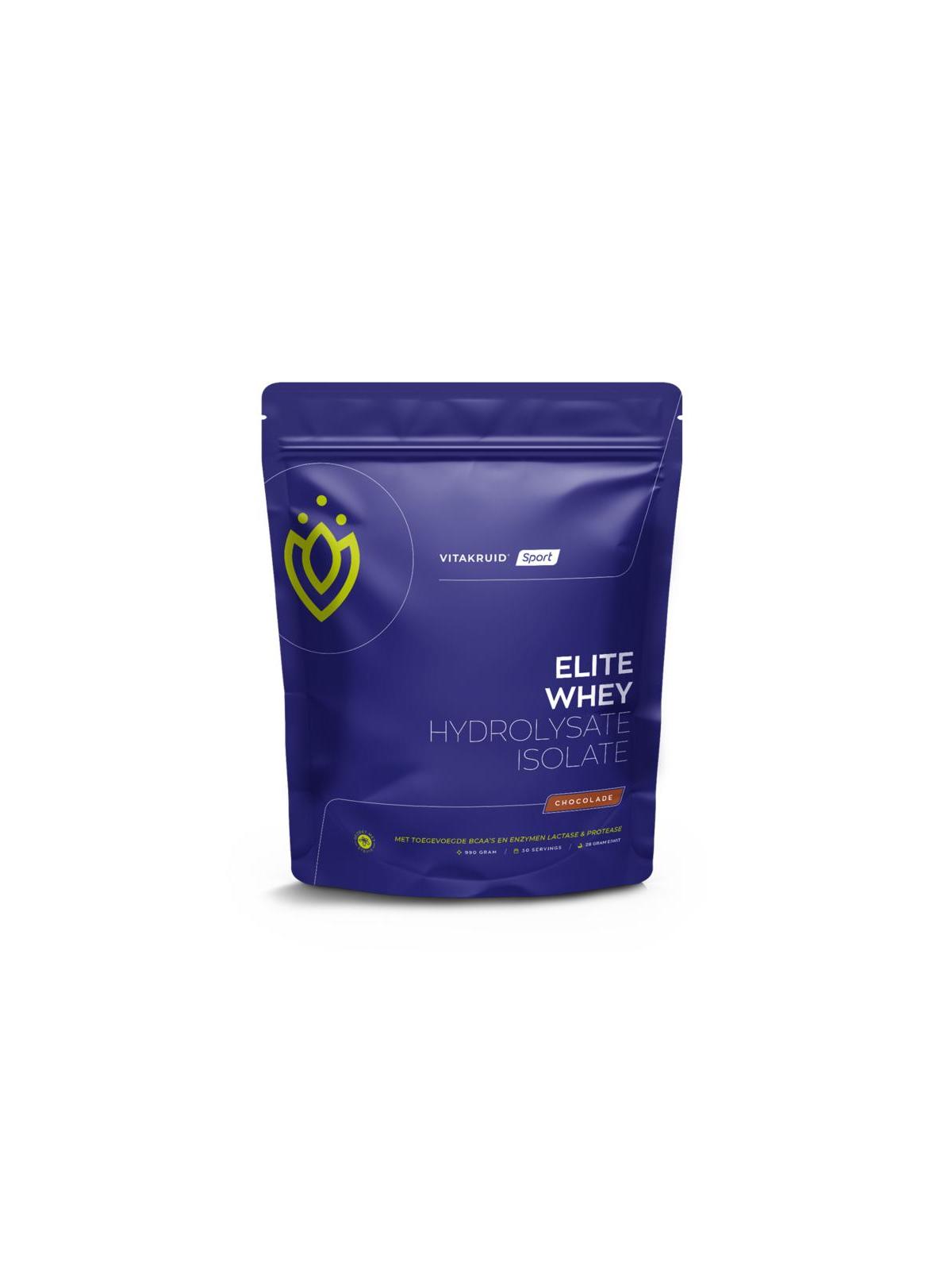 Elite whey 50% hydrolysate/50% isolate chocolade