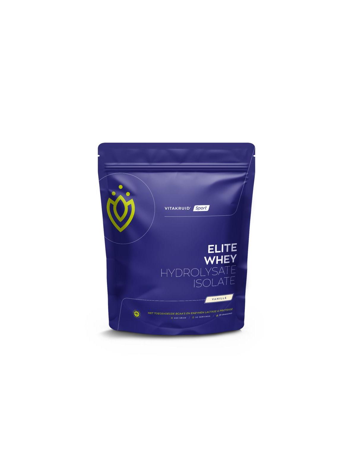 Elite whey 50% hydrolysate/50% isolate vanille