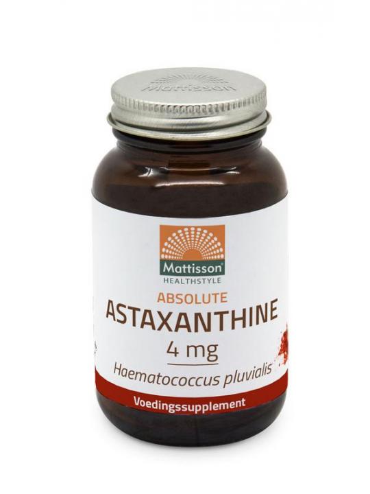 Vegan astaxanthine 4mg