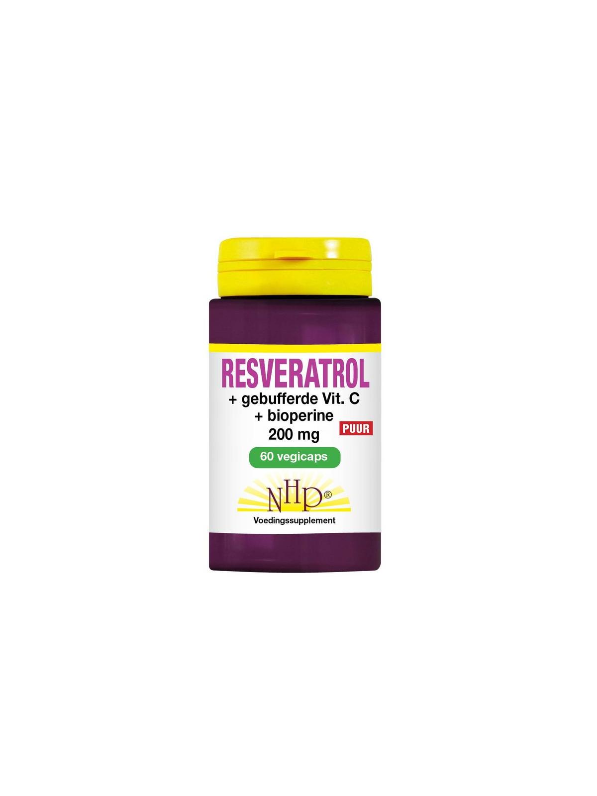 Resveratrol 200mg/Vitamine C/Bioperine puur