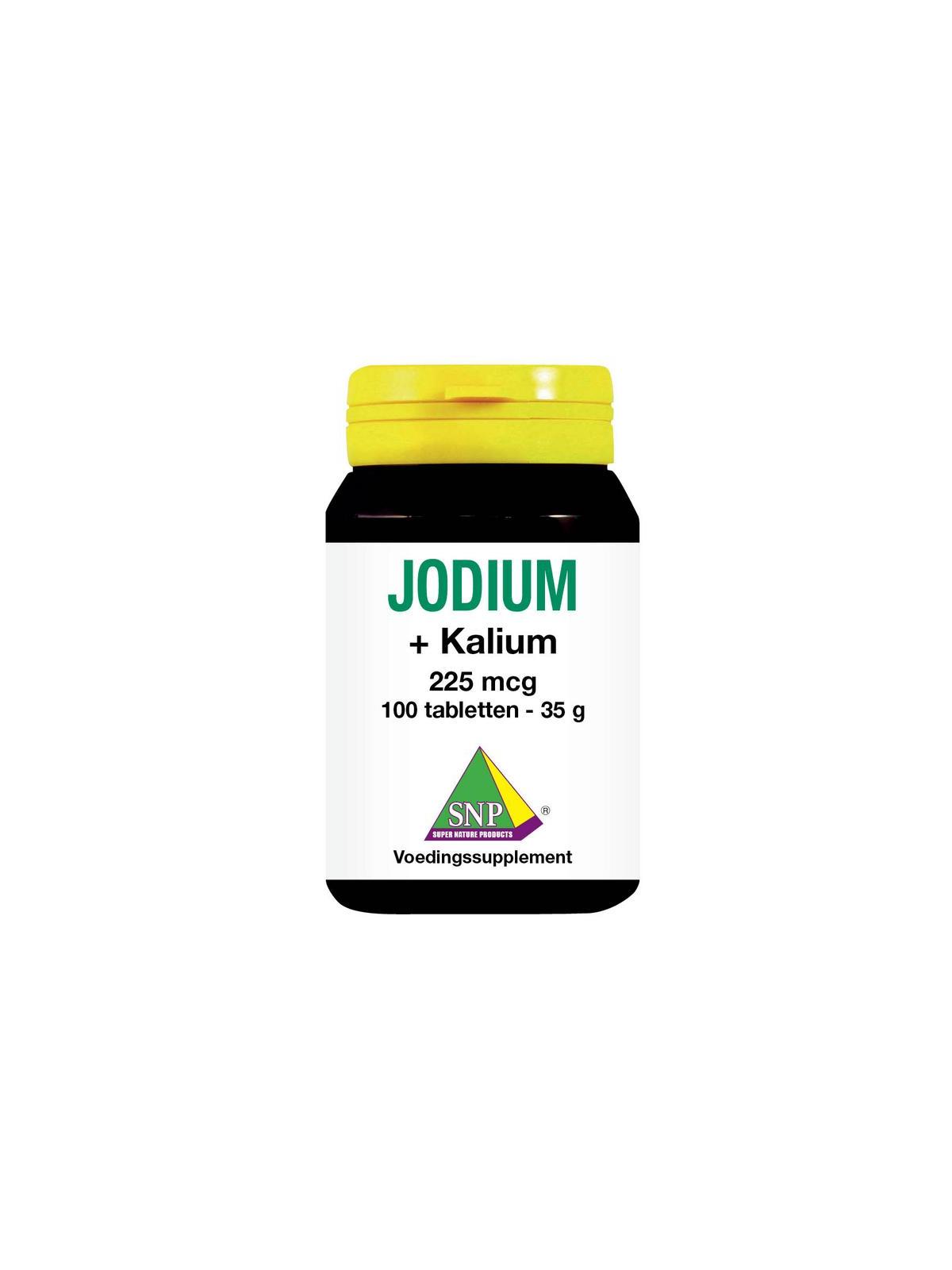 Jodium 225 mcg + kalium