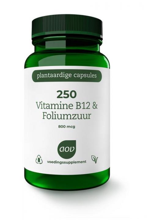 250 Vitamine B12 & foliumzuur