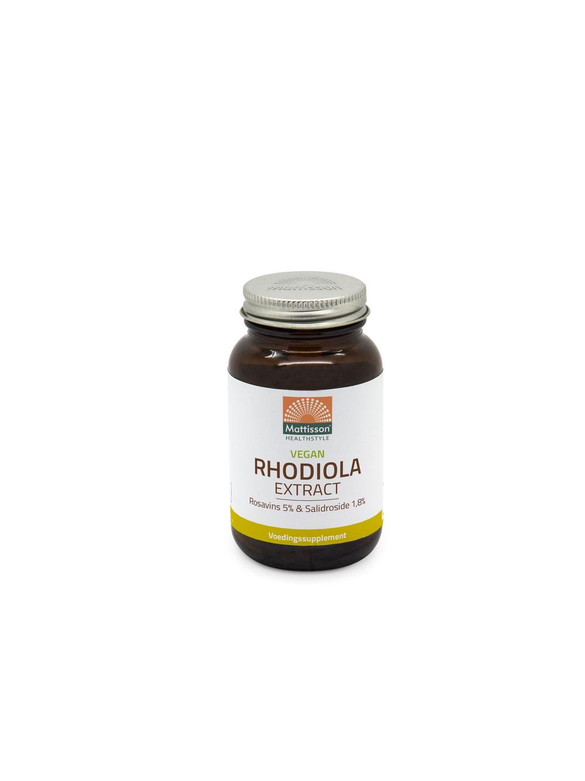 Rhodiola extract 5% rosavins vegan