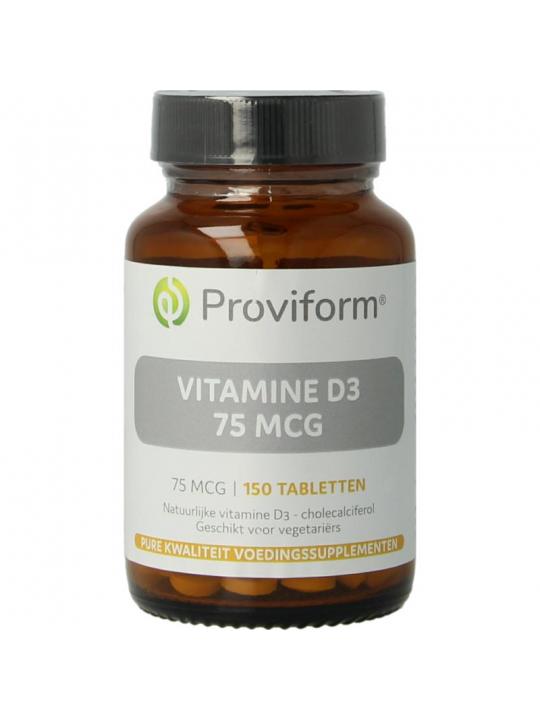 Vitamine D3 75mcg