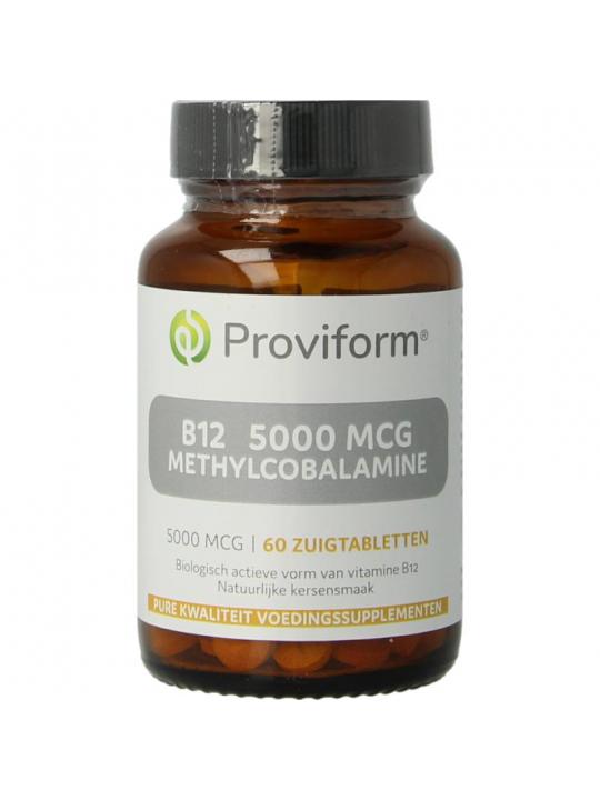 Vitamine B12 5000mcg methylcobalamine