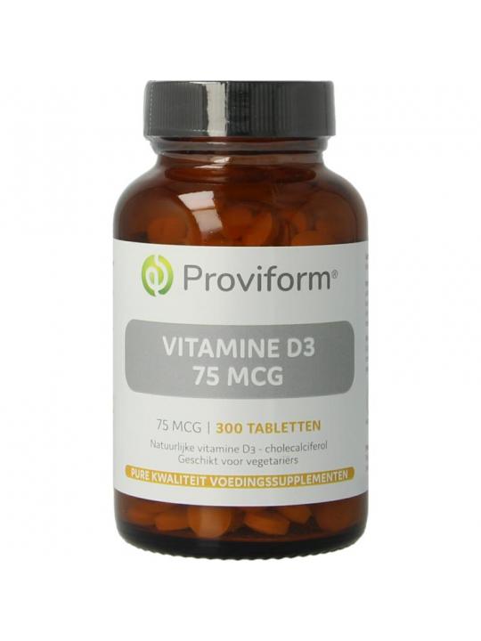 Vitamine D3 75mcg