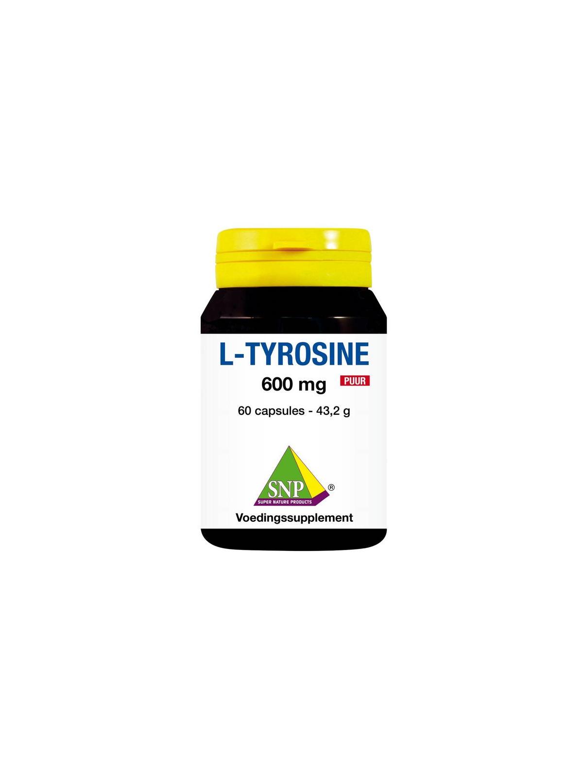 L-Tyrosine 600mg puur