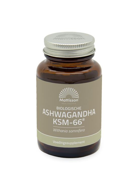 Biologische ashwagandha KSM-66 bio