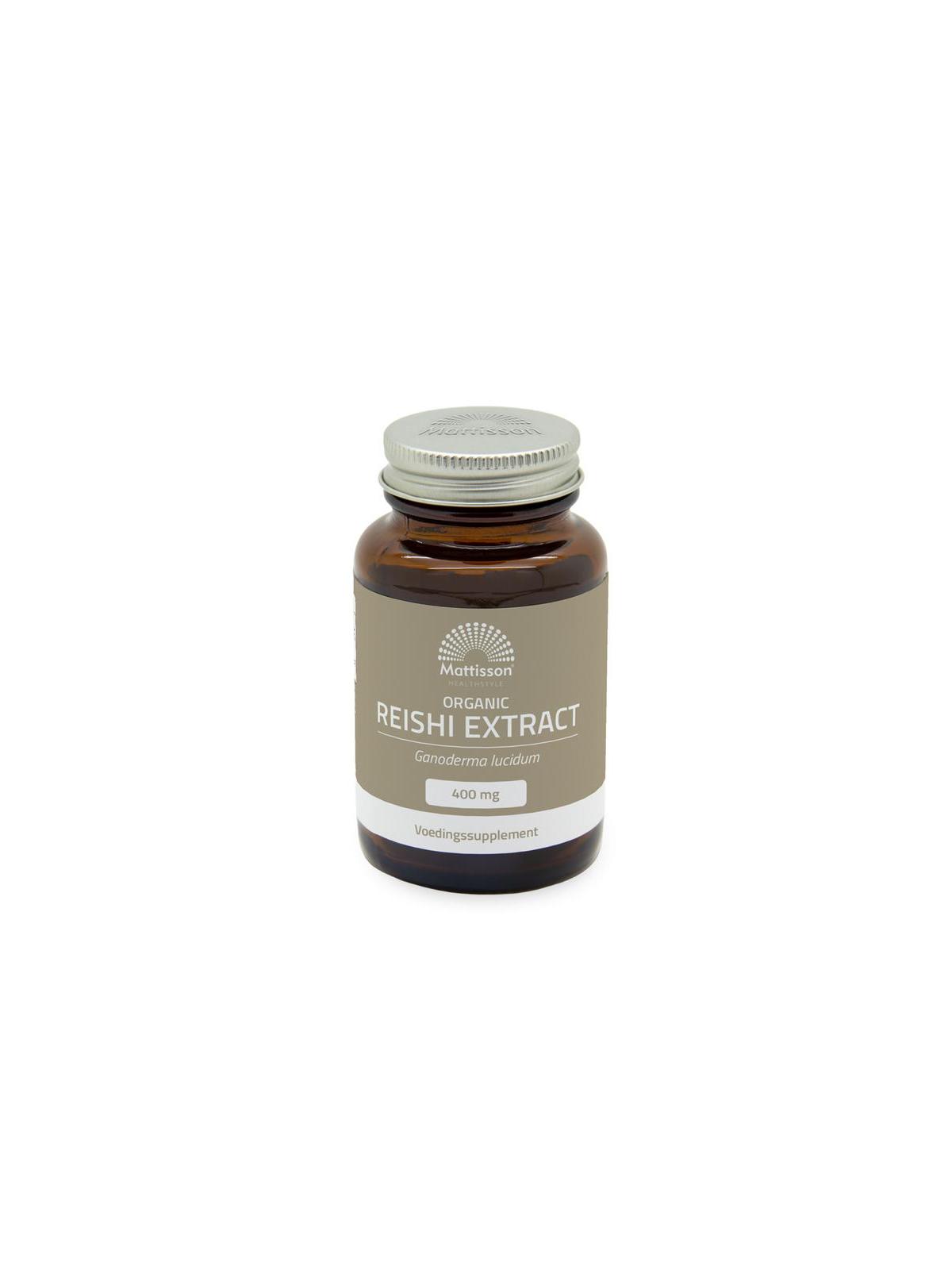 Organic reishi extract 400mg bio