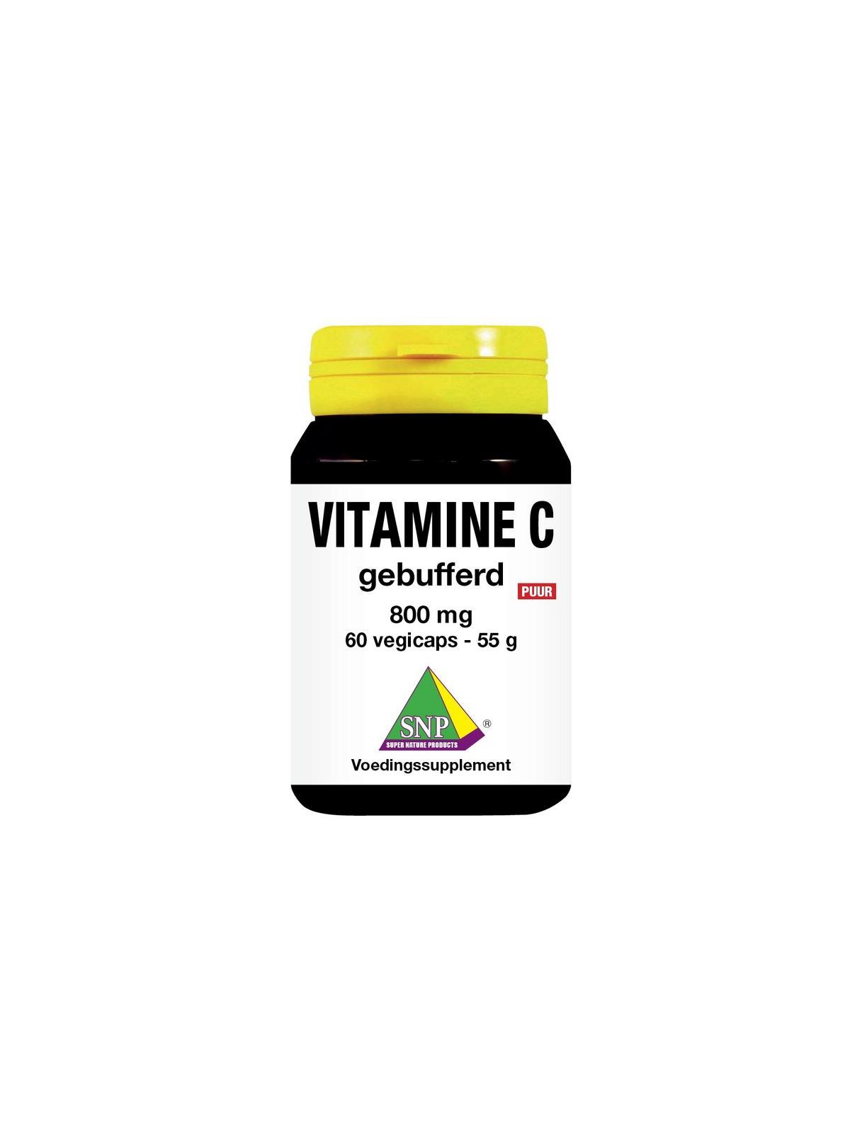 Vitamine C 800mg gebufferd puur