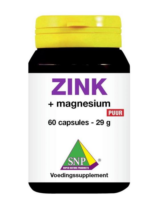 Zink + magnesium puur