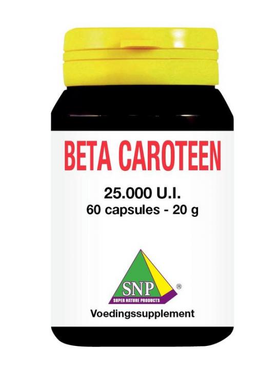 Beta caroteen 25000IU