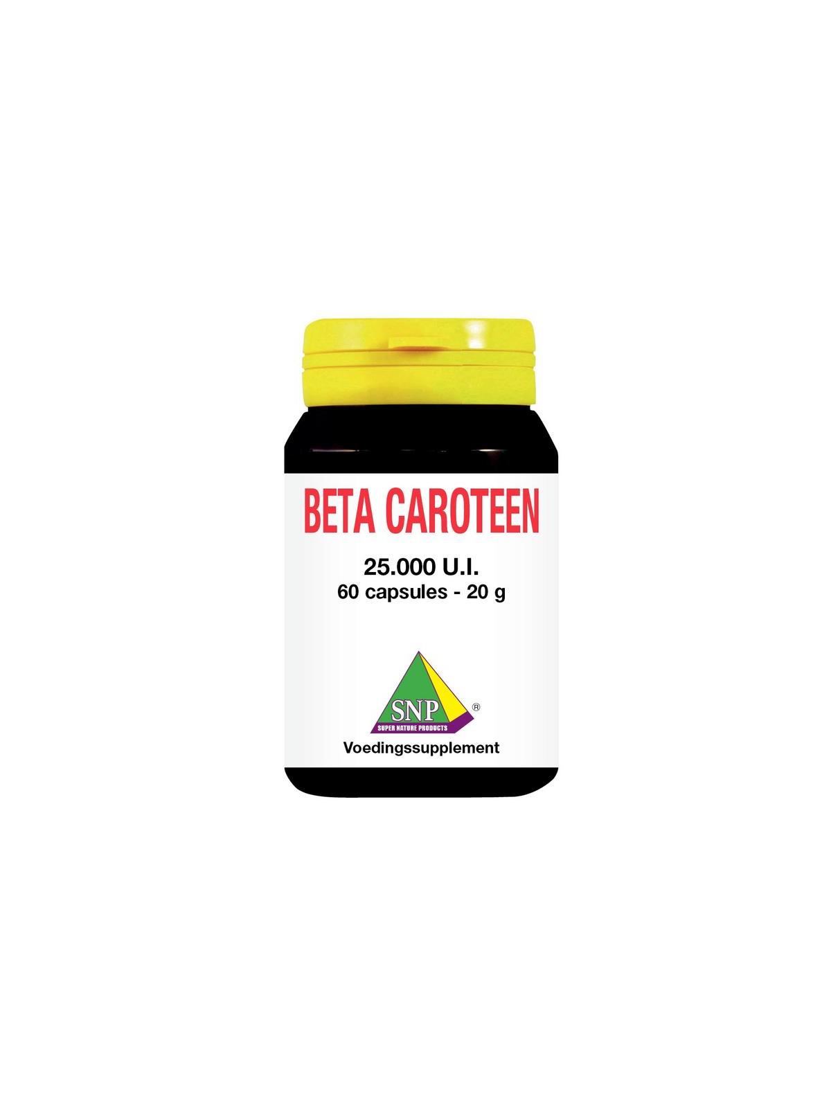 Beta caroteen 25000IU