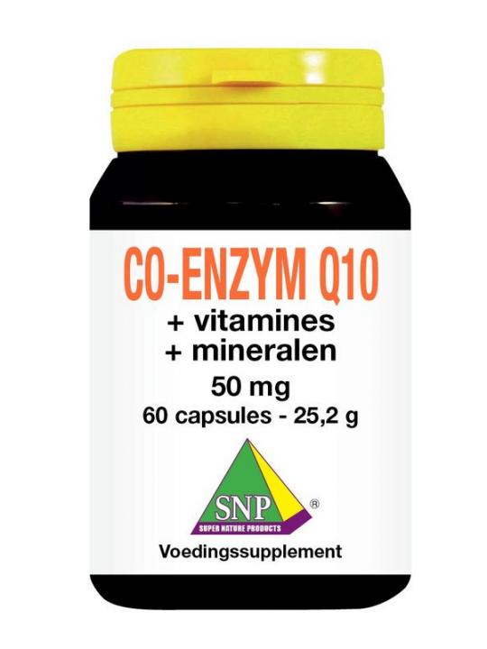 Co enzym Q10 + vitamines + mineralen
