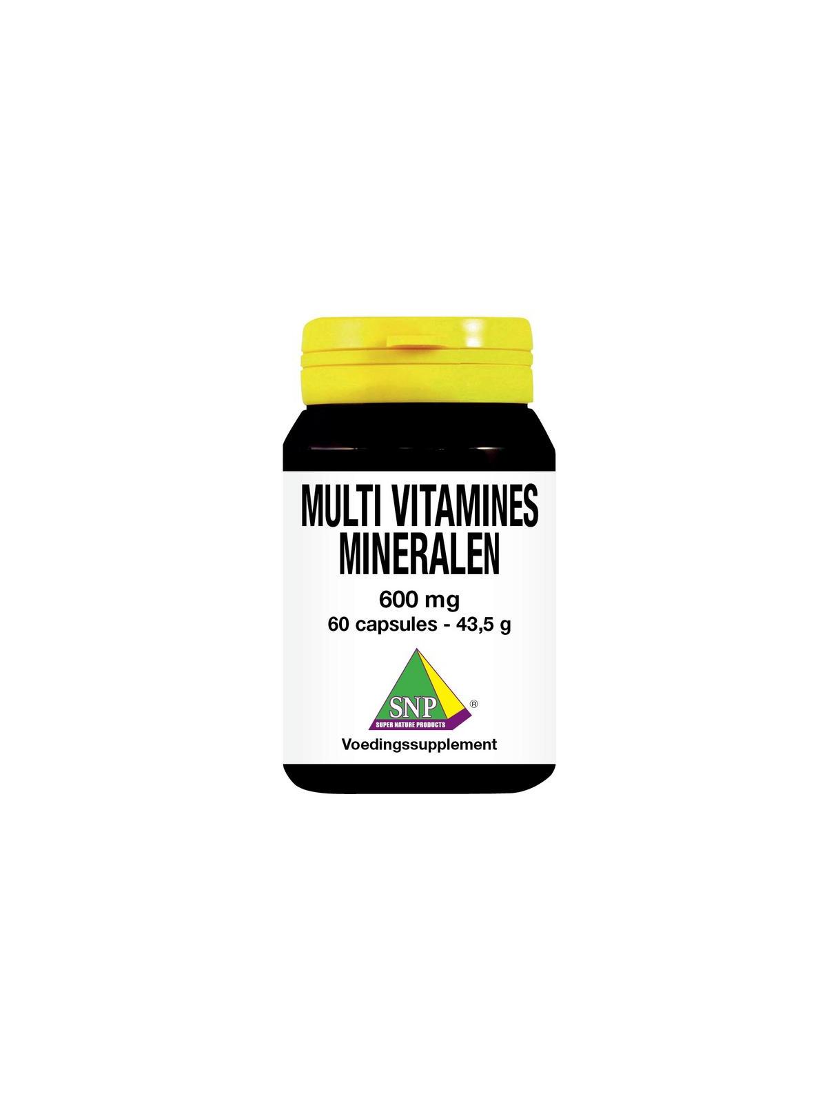 Multi vitamines mineralen