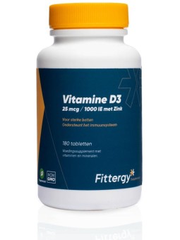 Vitamine D3 25mcg met zink