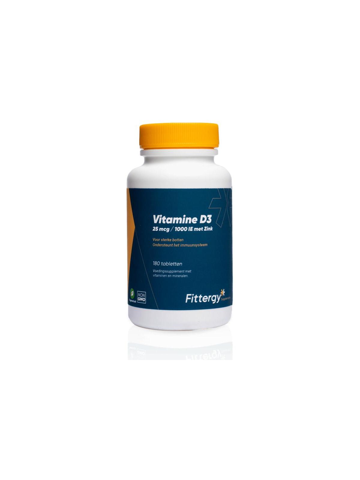 Vitamine D3 25mcg met zink