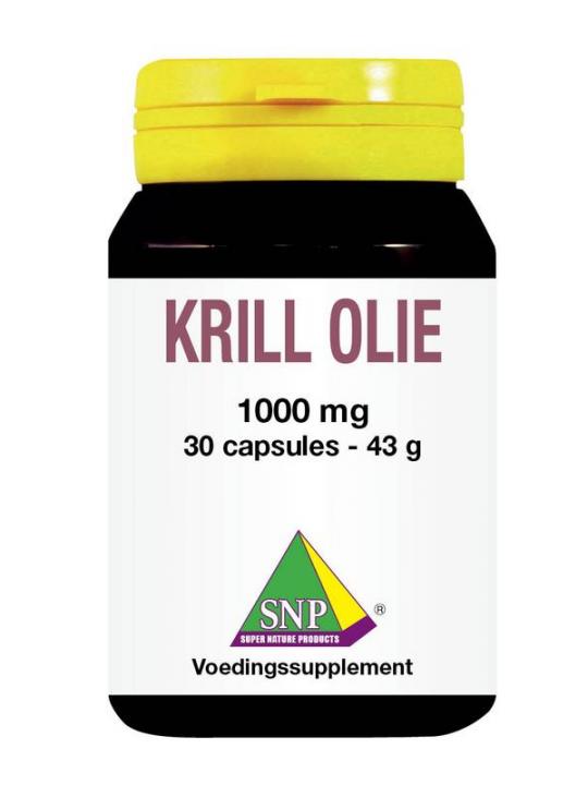 Krill olie 1000mg one a day