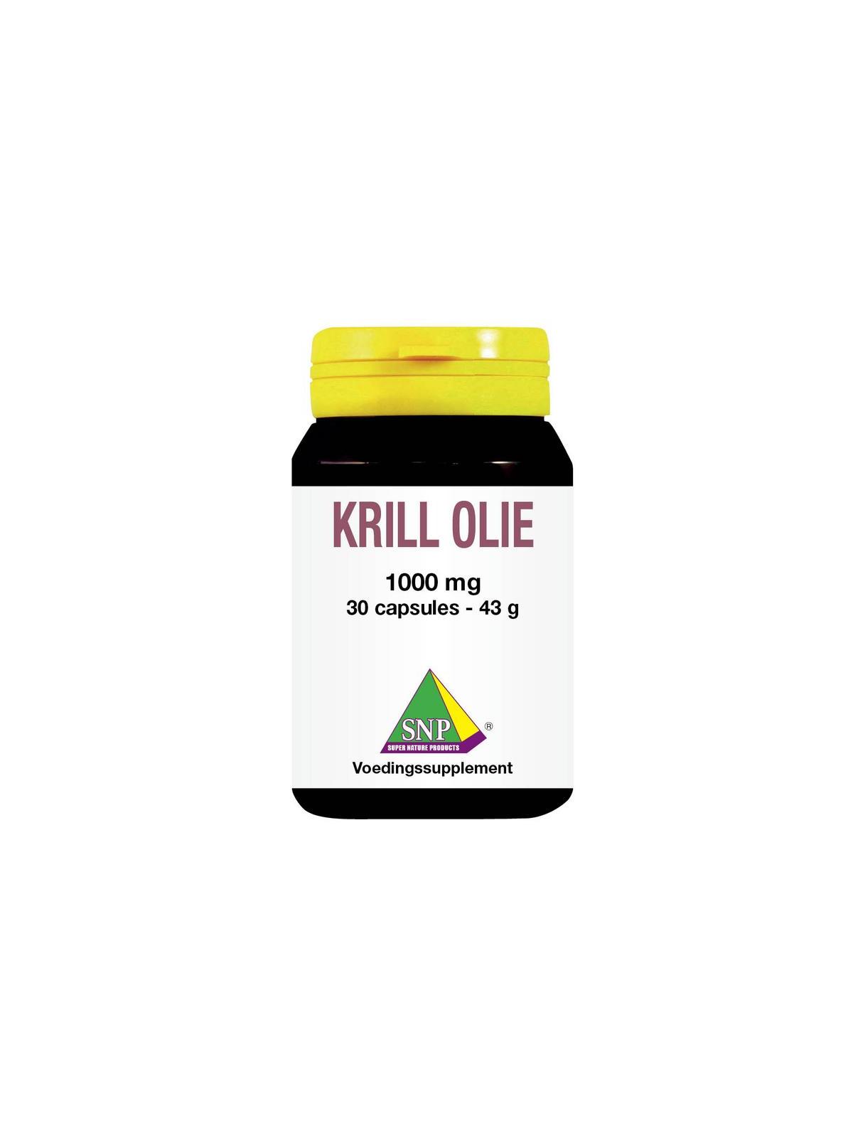 Krill olie 1000mg one a day