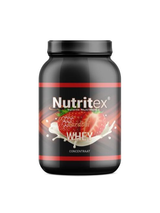 Whey proteine aardbei