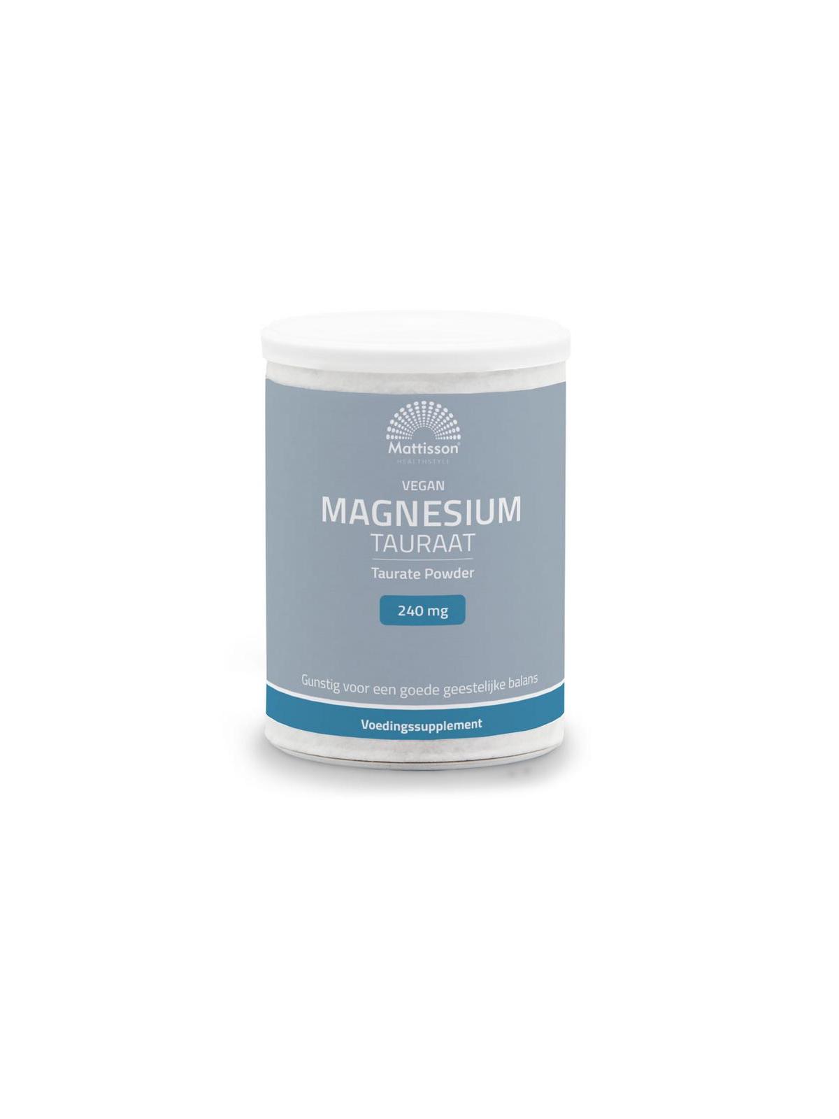 Magnesium tauraat poeder vegan