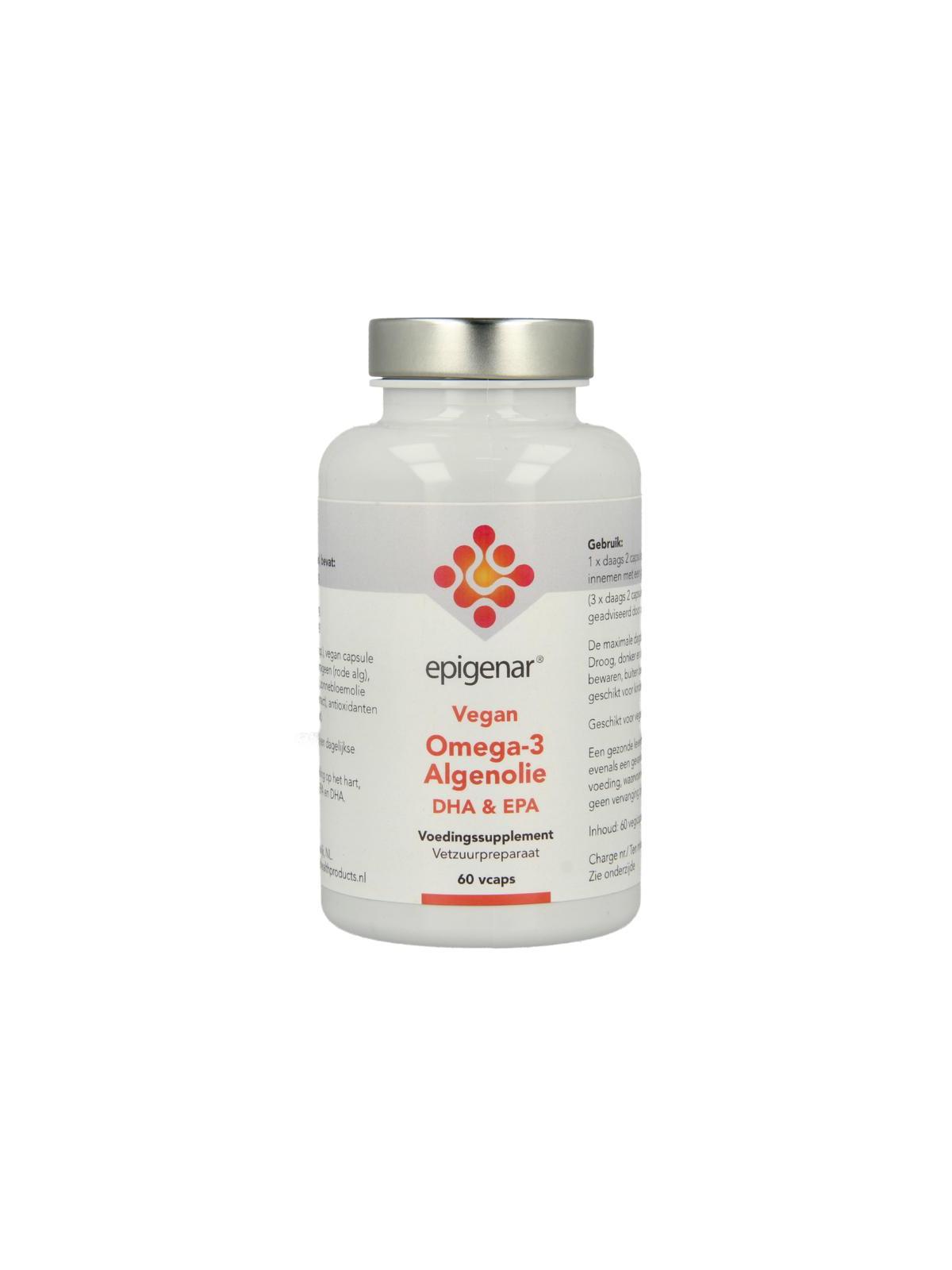 Vegan omega-3 algenolie