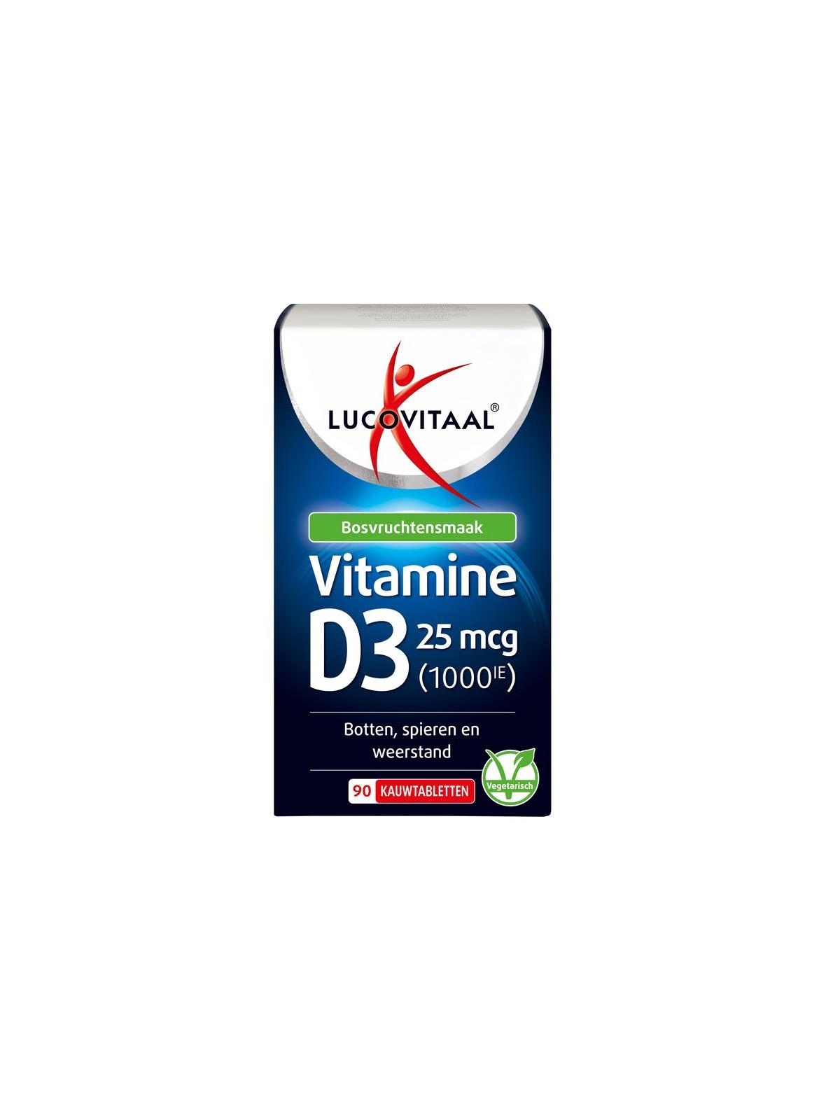 Vitamine D3 25mcg