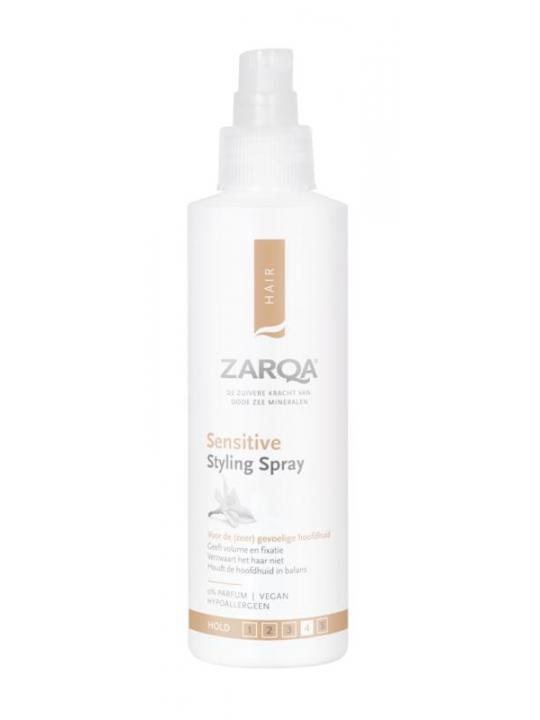 Styling spray sensitive