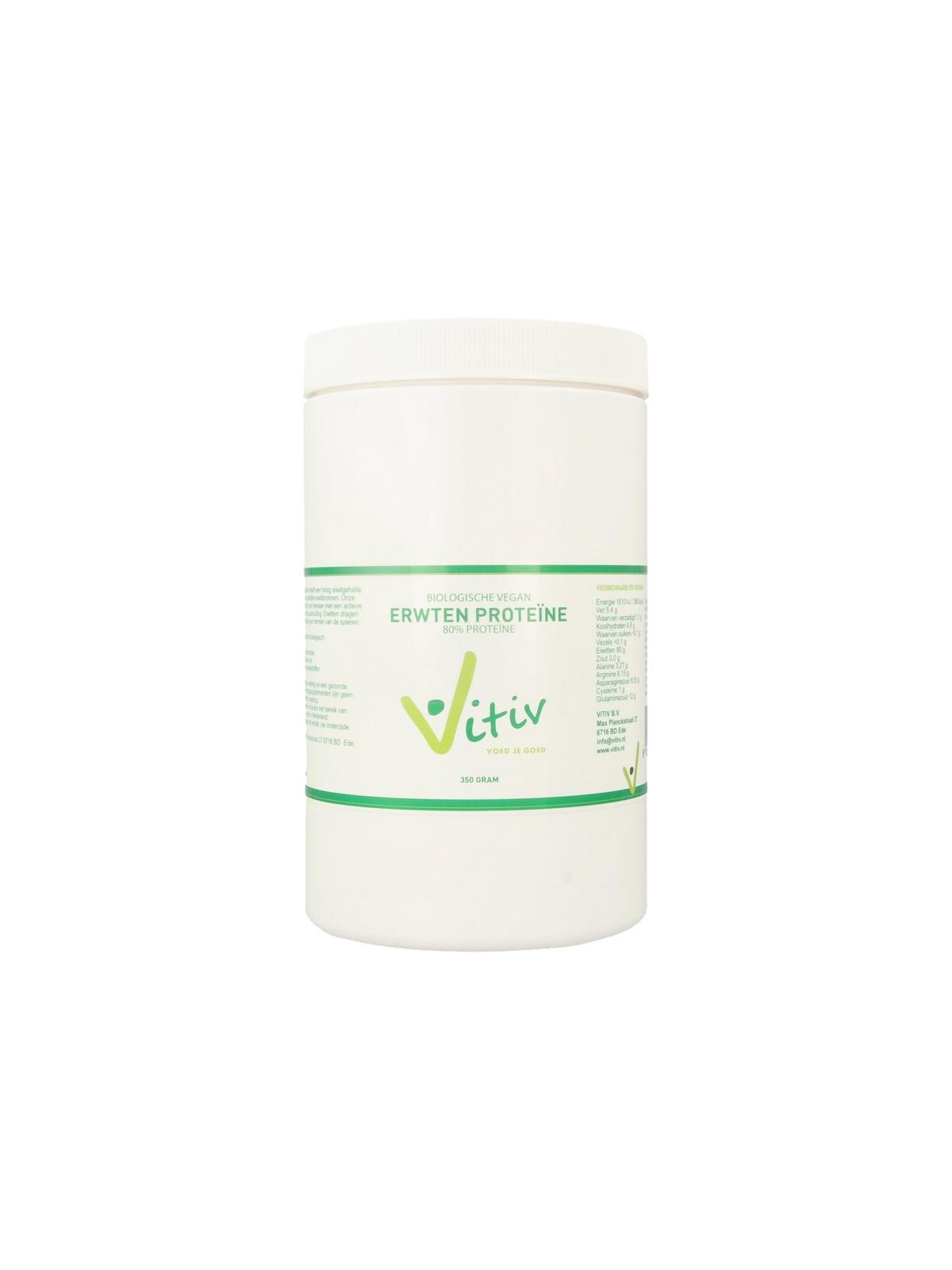 Erwten proteine 80% vegan bio