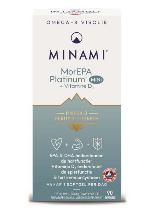 MorEPA platinum mini + vitamine D3