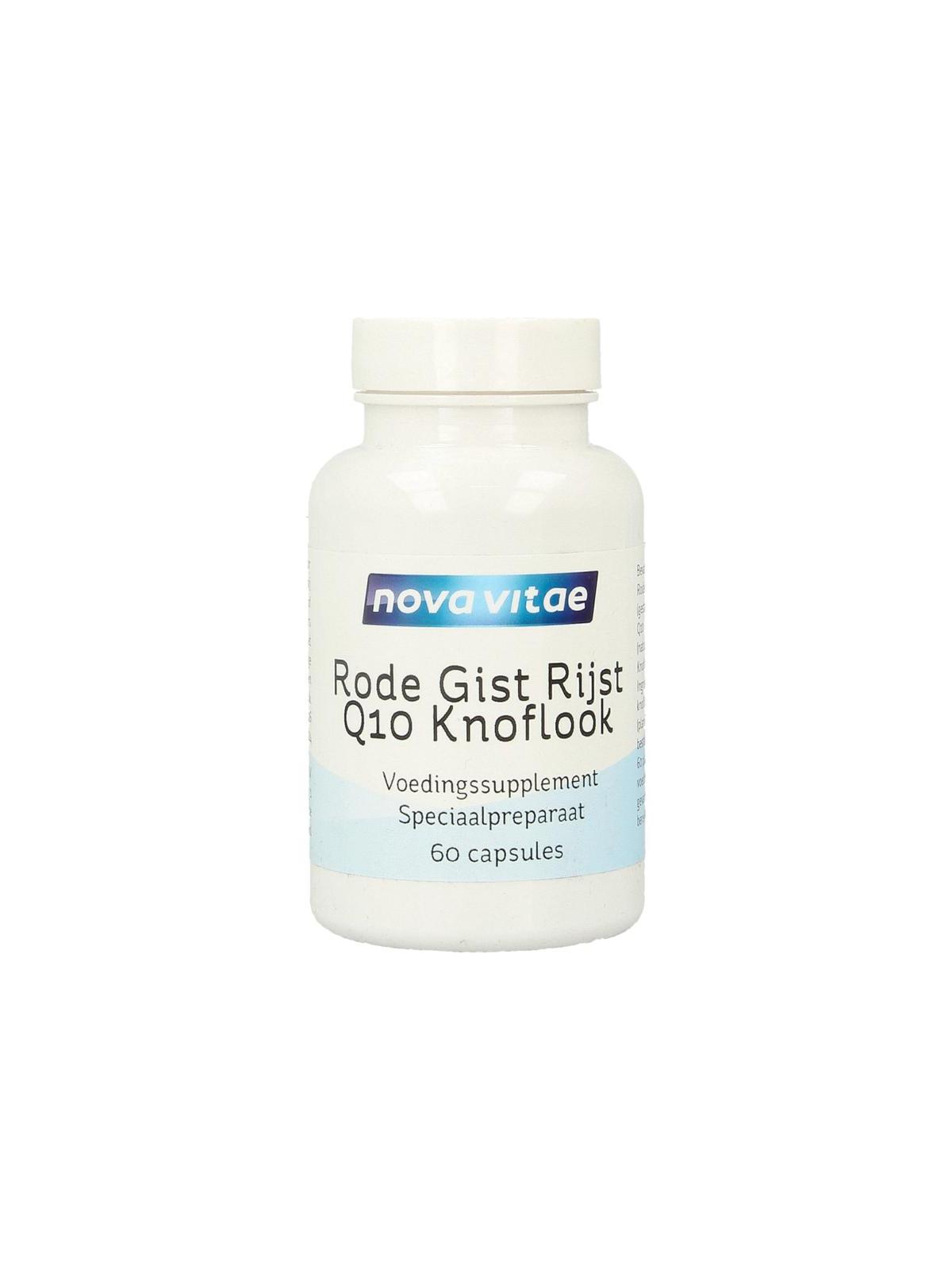 Rode gist rijst+ Q10 + knoflook