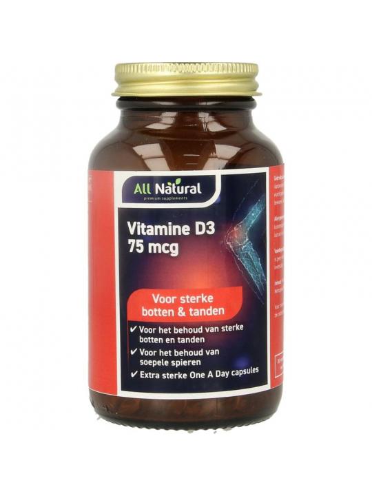 Vitamine D3 75mcg