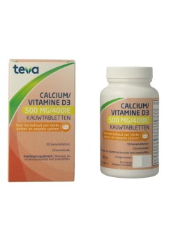 Calcium/Vitamine D 500mg/400IE