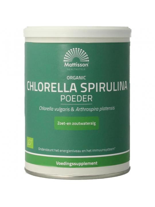 Organic chlorella spirulina