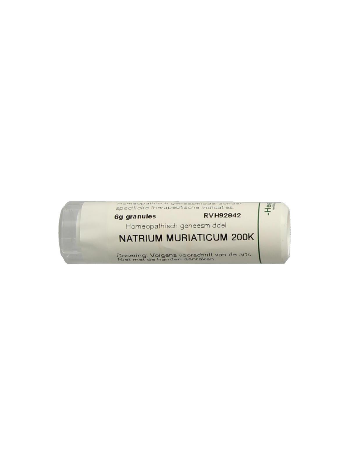 Natrium muriaticum 200k