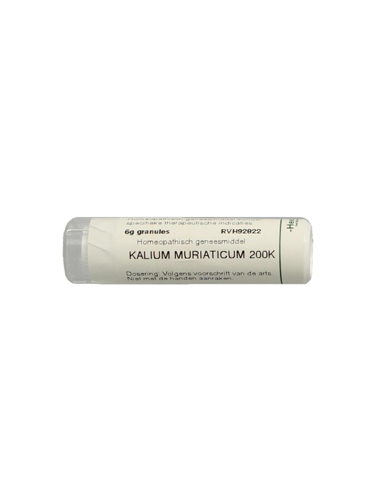 Kalium muriaticum 200k