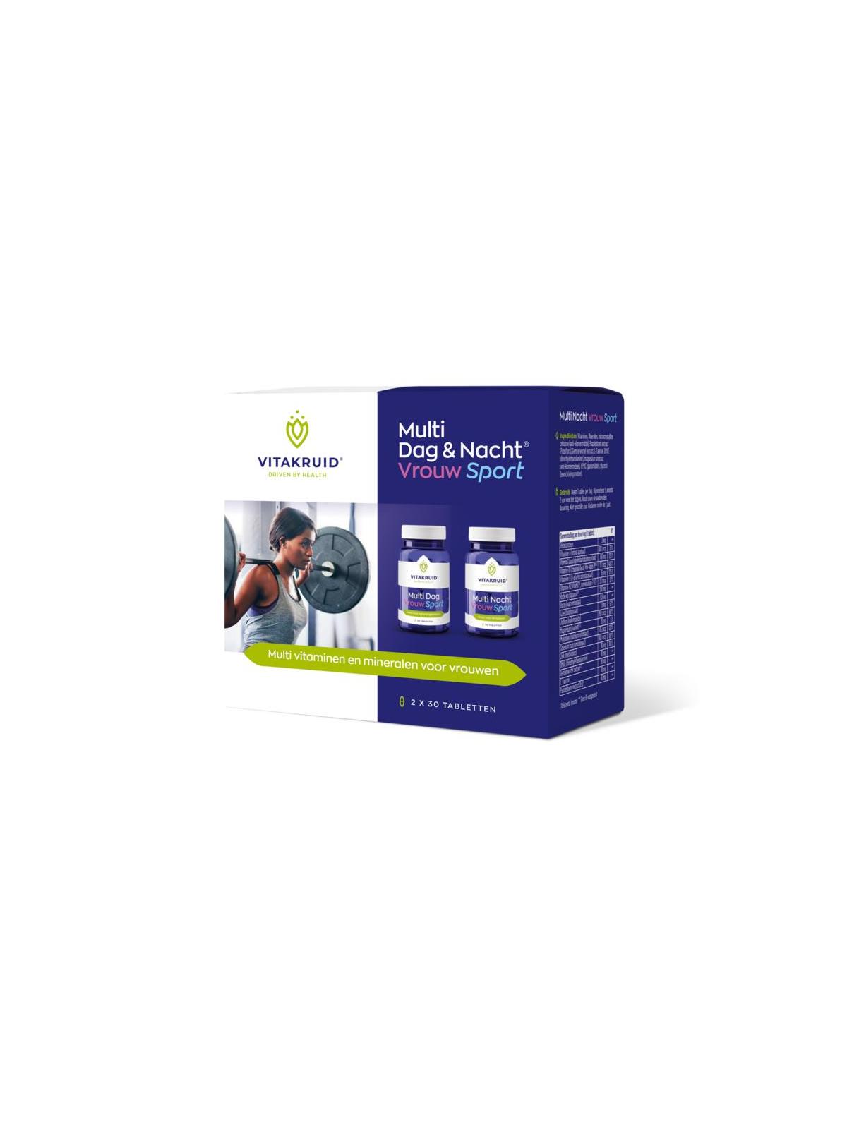 Multi dag & nacht vrouw sport 2 x 30
