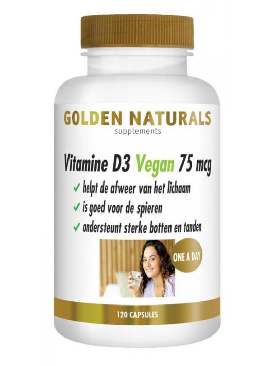 Vitamine D3 75mcg vegan